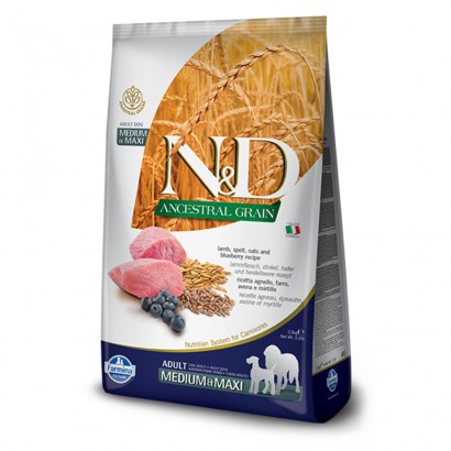 N&D Ancestral Grain Lamb &...
