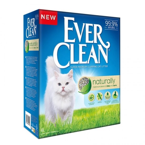 Ever Clean Naturally Cat Litter 6/10lt