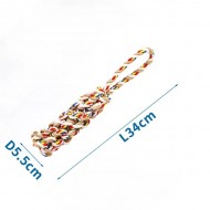 Nobleza Cotton Rope Toy Υφασμάτινο Σχοινί με Κόμπο