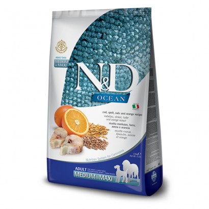 N&D Low Grain Fish & Orange...