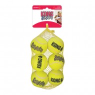 Kong Airdog Squeaker Tennis Ball Medium