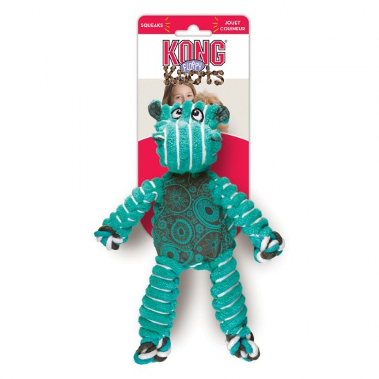 Kong Floppy Knots Hippo Medium