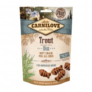 Carnilove Snack Soft Trout & Dill 200gr