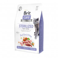 Brit Care Sterilized Weight Control Fresh Duck & Turkey 2/7kg