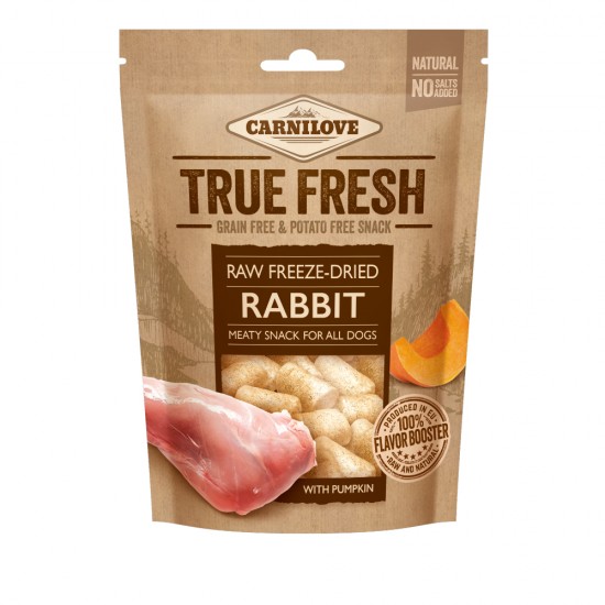 Carnilove True Fresh Dog Snack Rabbit with Pumpkin 40gr